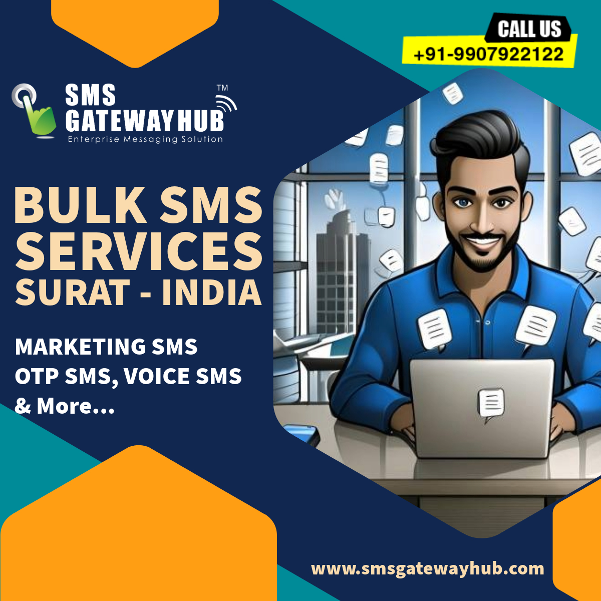 Bulk SMS Services Surat India SMSGATEWAYHUB