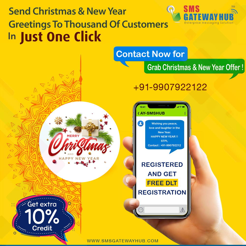 Christmas and New Year Bulk SMS Hot Offer