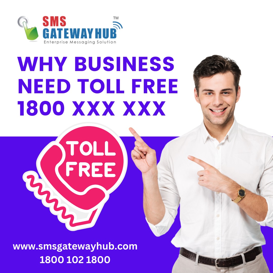 Toll Free 1800 Service SMSGATEWAYHUB