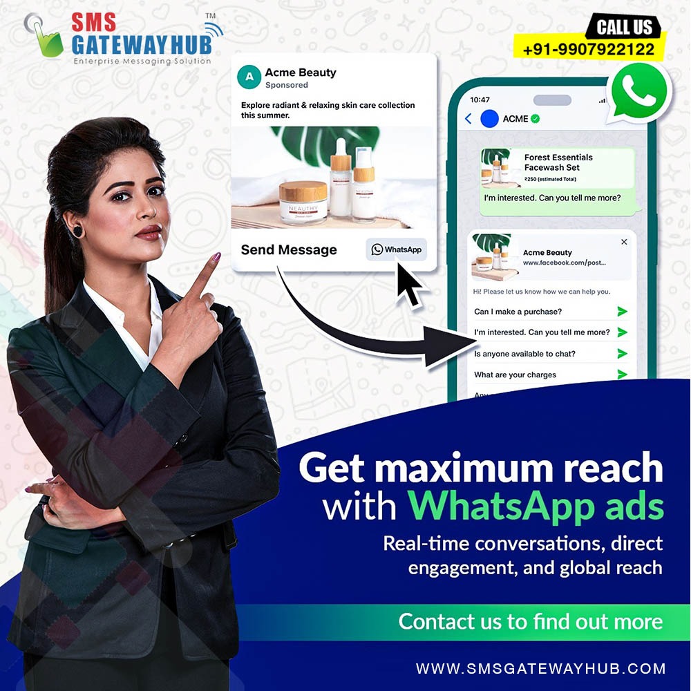 Whatsapp Ads SMSGATEWAYHUB